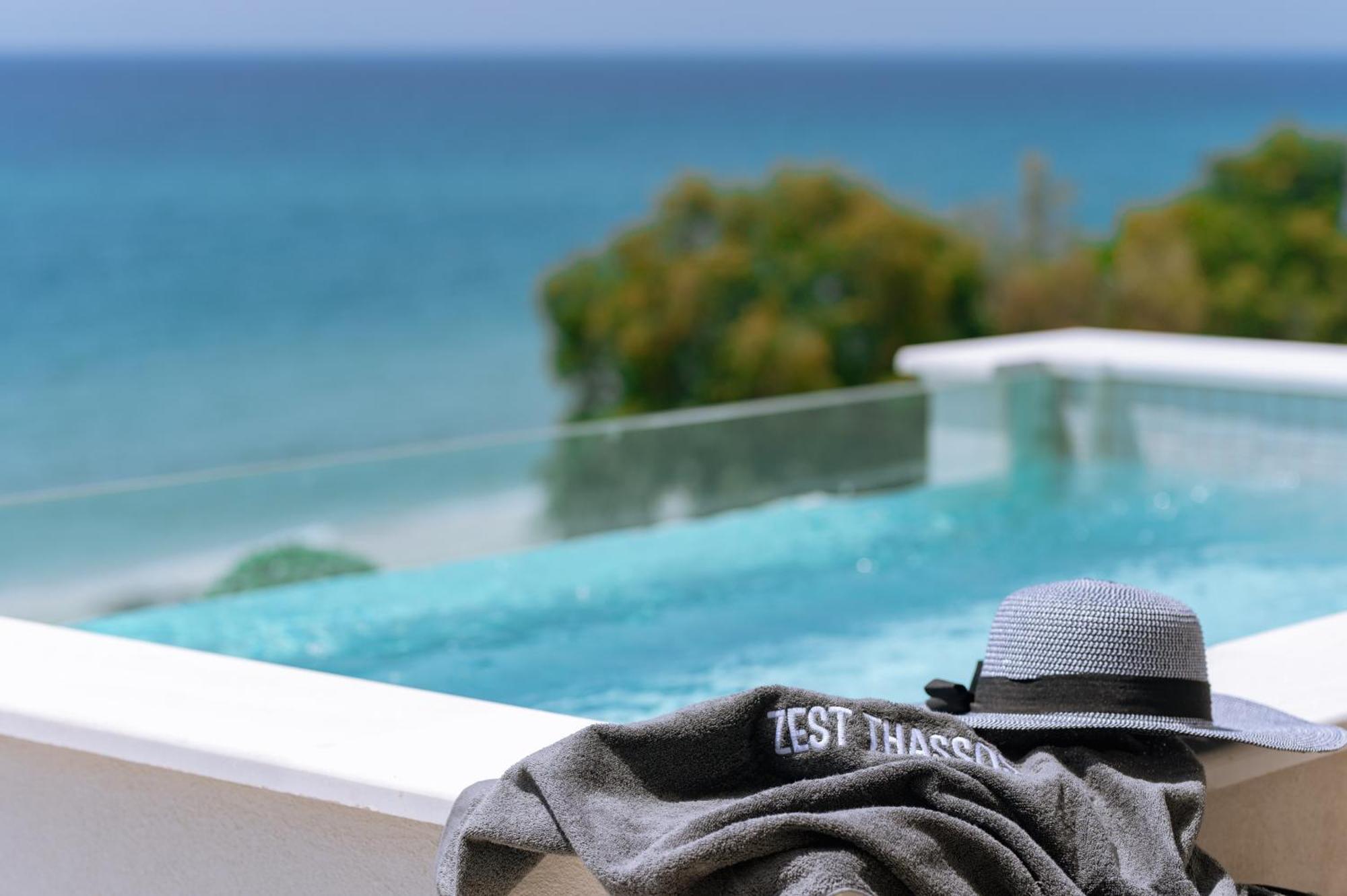 Zest Thassos Luxury Retreat Hotel Limenaria  Bagian luar foto